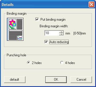 1 Prepare data to be printed. 2 Display the [Print] dialog box. Select [Print] from the [File] menu. 4 Set the following items on the [Finisher] tab.