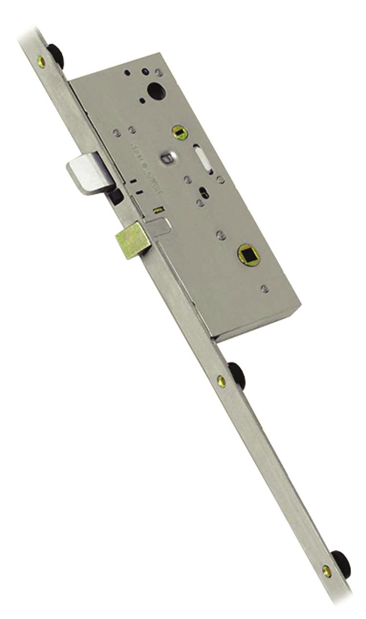 sentinel multipoint swing door lock system Facemount Active Lock Versions 56-100 Welded Steel Deadbolt 56-185 Powdered Metal Deadbolt KEY FEATURES Made from the finest 300 series stainless steel for