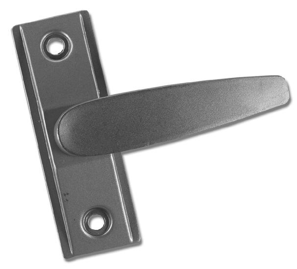 Commercial Door/Storefront Hardware Push/Pull Paddle For use with 19-401 and 19-411 deadlatch or any other brand of narrow stile mortise deadlatch.