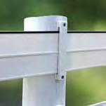 Flexible Fence Rolls Three strands of 12.5 gauge high tensile steel wire embedded in Premium HTP polymer material.