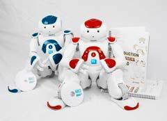 to Robotics with NAO textbook and PDF Unlimited Choregraphe software license 5 full consecutive PD days Includes 2: NAO humanoid robot