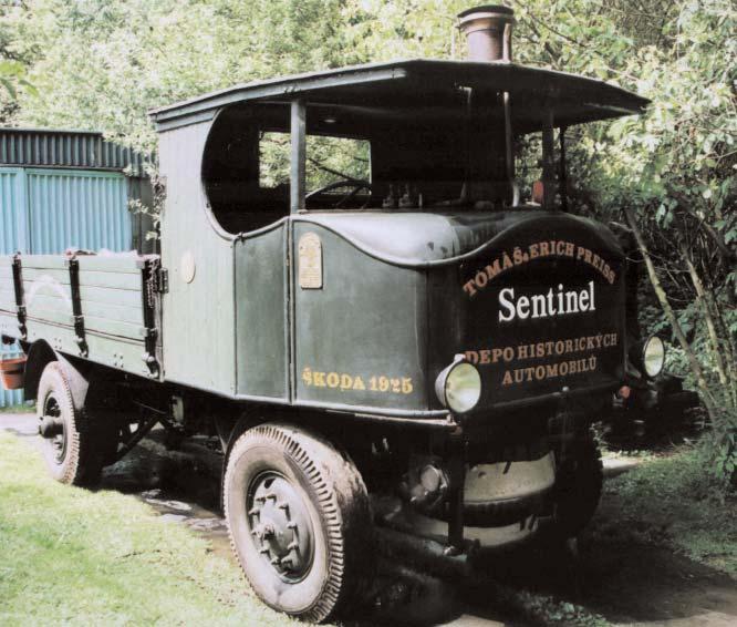 Steam machine Sentinel, Škoda,
