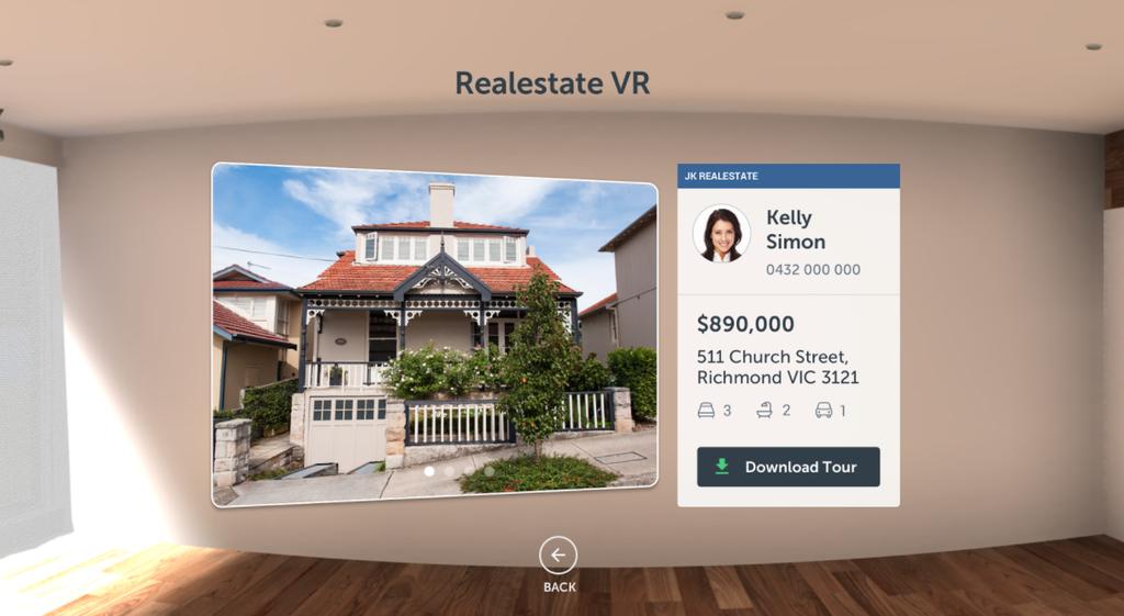 property walkthrough Augmented Reality