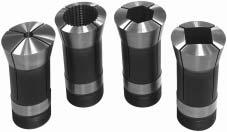Collets Hardened & Ground The Hardinge Collet is manufactured to exacting standards from special alloy steel.
