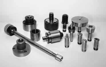 WORKHOLDING Collets - Hardened & Ground Kellenberger Adapter & Collets for Grinding Applications Kellenberger 5C Collet Adaptation Chuck Adapter with draw tube permits use of 5C spindle tooling on
