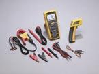 without breaking the circuit Check for hot spots and measure temperature with the Fluke 62 mini non-contact thermometer Advanced Motor and Drive Troubleshooting Kit Everything you