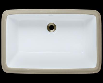 from true vitreous China which is triple glazed and triple fired to ensure your sink is durable and strong.