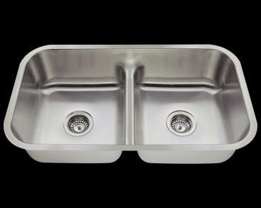 Offset drain Style No - 346 Review (25) Dimensions: 31 3/8" x 20 1/2" x 9 3/8" The offset 346 under mount sink has a