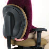 low-back task & managerial The gently sloping curves of the Sterling 2 Low-Back Task and Managerial seating follows