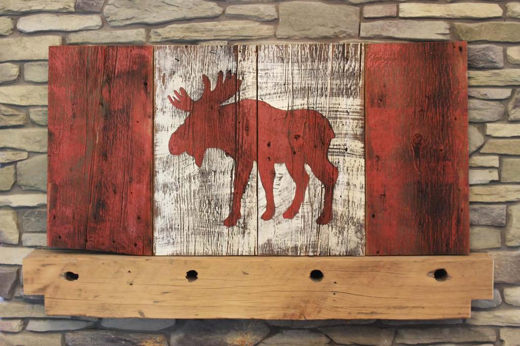 Red, White and Moose