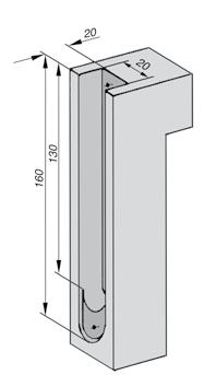 Series 20 mm (width of lock-pillar) - 31 HZ This series consists of three automatic flush bolts, mainly designed for rebated double-leaf door-sets made of wood.