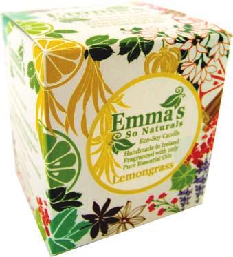 Emma s So Naturals s Product Range: Emma s So Naturals, s are available in three candle