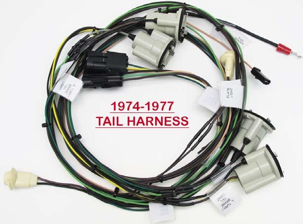harness, like a Painless universal chassis harness. For those simply replacing the tail harness on a 20113 harness, skip now to 1974-1977 Tail Harness Installation page 5.