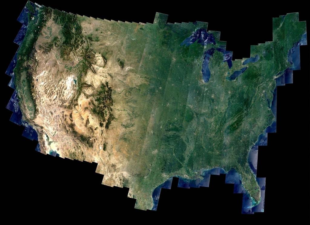 NASA-USGS WELD. Year: 2006. Landsat-7 ETM+ in TOARF values. 663 fixed location tiles. Spatial resolution: 30 m. Area coverage: Continental USA and Alaska.