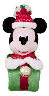 Celebrating 35 years of Christmas at Tokyo Disneyland is merchandise with designs of the
