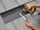 3) If deck-level flashing is required, integrate roof felt or a flexible flashing with the existing underlayment