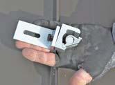 Seam Clamp INSTALLATION INSTRUCTIONS 1) Loosen seam clamp hardware and use roof attachment locations to lay