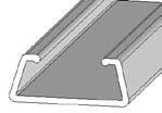 ATTENTION: Position purlins evenly during the frame assembly.