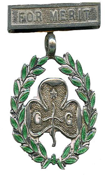 Badge of Merit (1919-1921) Note: Ribbon may be worn alone instead of medal. 1. H1023 2. POR (British, 1922) 3.