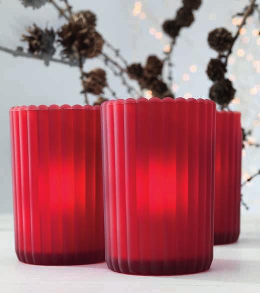 You simply swap the refills to match the occasion and there s no need to wash the trendy candle glasses, which