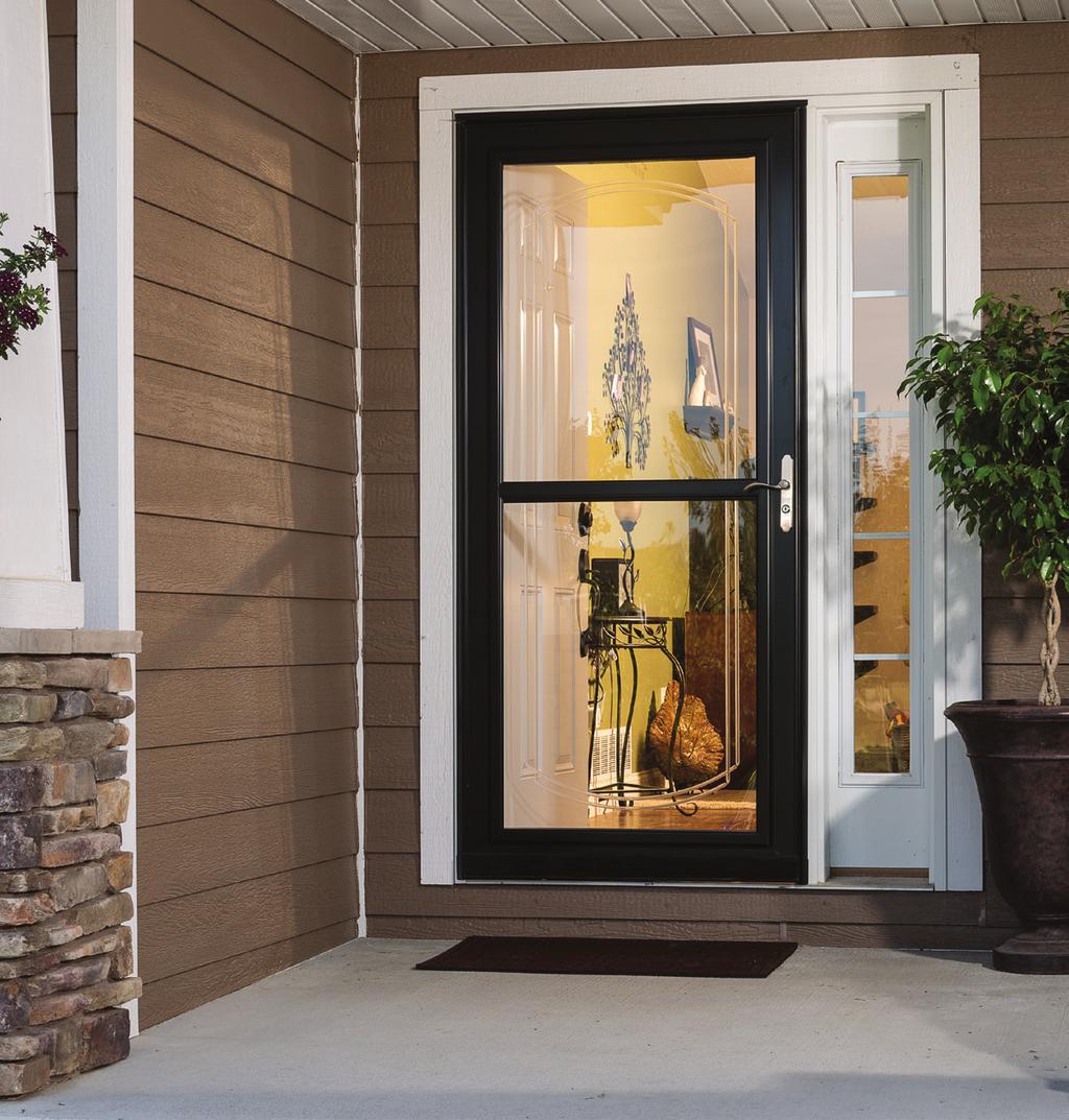BUYER S GUIDE Classic Elegance Retractable Screen BUYER S GUIDE AVAILABLE COLORS No matter the style or design, Larson storm doors add comfort and security any home.