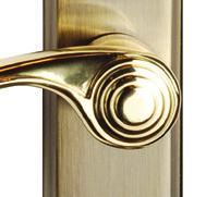 KeepSafe See page 8 for glass information» Hardware Finishes Brass Brushed Nickel Antique Brass Aged bronze Classic-Elegance hardware pictured above Warranties Lifetime - http://www.larsondoors.