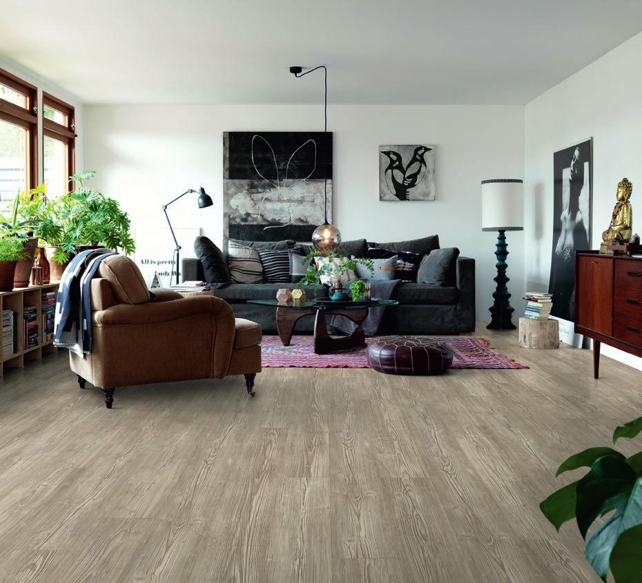 PerfectFold V Unlike most vinyl flooring, Pergo vinyl floors are made with a click joint for easy installation.