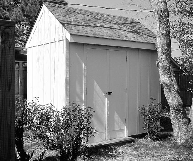 STORAGE SHED SOUTHERN FOREST
