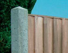 The closeboard style of panel, is able to cope with a higher wind loading than traditional overlap panels Corners and Ends Unlike most other fencing types, corner posts and end posts are not handed.