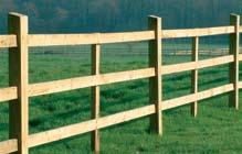 post and rail Ask about our Posts now with 15 Year Guarantee STRENGTHS Good vision through fence Attractive livestock barrier Robust,