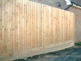 gravel boards Introduction Gravel boards are the ideal solution to soil retention problems when a fence is integral to the design.