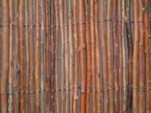Heather Screen An unusual heavy duty screening, approximately 15mm thick made from brushwood heather. It makes an ideal boundary fence and can be used to create a mock thatch effect on garden sheds.
