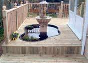 DECKING Introduction Timber Decking has become one of the most popular additions to a garden in recent years; it is used as a natural alternative to a patio and offers an attractive outdoor living