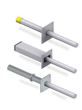 DSD/ESD Shear Load Connectors ESD Reinforcement Details Local reinforcement is required around each connector to guarantee that the forces are transferred between the connectors and the concrete.