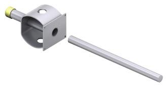 A range of stainless steel single dowel shear connectors is also available. ESD Ancon ESD The Ancon ESD shear load connector is used where loads are small, but where alignment is critical.
