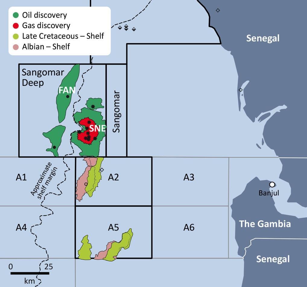 FAR in Senegal discovery to development FAR been in Senegal since 2006 Farmout to Cairn Energy and ConocoPhillips for carry through US$200M drilling in 2014 JV now drilled 11 successful oil wells 4