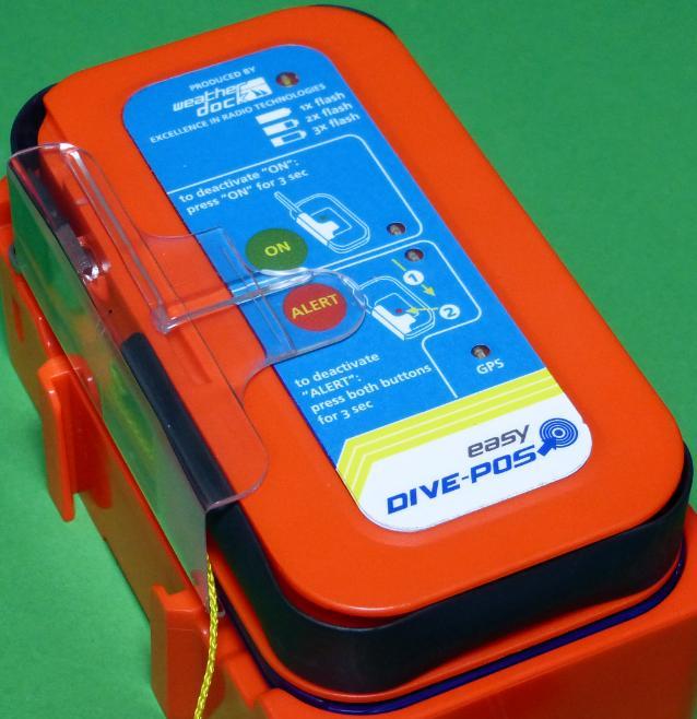 Page 7 of 34 1. SHORT DESCRIPTION Figure 1 The easyrescue-divepro is a portable battery powered AIS- Position transmitter with an integrated GPS-receiver.