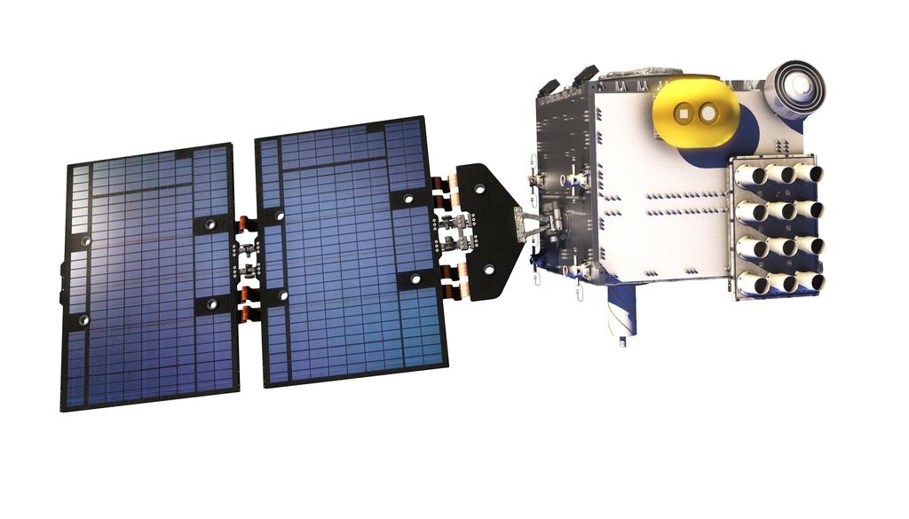 The COSMIC-2 Spacecraft IVM TGRS POD Antenna RF Beacon Antenna TGRS RO Antenna The COSMIC-2 spacecraft are being developed by Surrey Satellite Technologies Limited (SSTL) Under Contract to