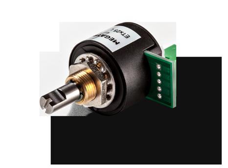 ..5 V, sense of rotation CW, rotation angle ex works 3600 (can be programmed by customer), no shaft