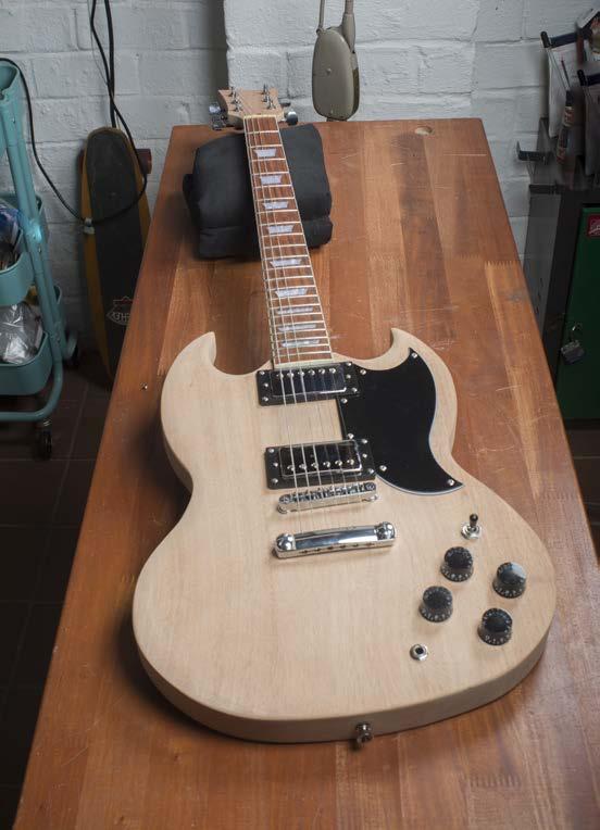 You re done! Congratulations! Your guitar is now ready for finishing. We hope this guitar will be the first of many that you have fun assembling and customizing.