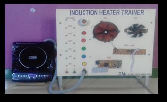 assembling and testing Induction Heater Trainer Identification of parts Studying the connection of coil, two numbers of PCB