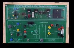 Step Up Chopper PWM IC controller based Step up Chopper Output voltage Vs duty cycle Load characteristics without feedback