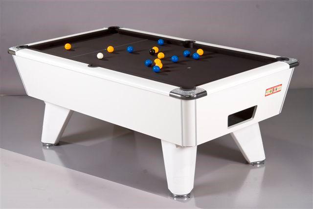 HEYWOOD WINNER POOL TABLE The Heywood Winner Pool Table is largely recognised in the industry as the bench mark against which other pub Pool Tables are
