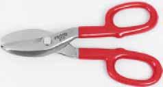 303LS Left Red 10" 1-1/4" 1.00 303RS Right Green 10" 1-1/4" 1.00 Fed'l Specs.: GGG-S-291F ANSI B107.16 CIRCULAR CUTTING SNIPS Duckbill snips are designed for circle and odd shaped radius cutting.
