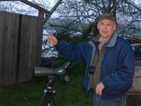 Punch line A small fraction of birdwatchers use