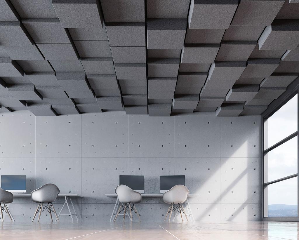 Urban EXTRUDED & CHAOTIC The Urban Ceiling System is a drop ceiling product series designed in partnership
