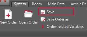 5.3.3 Save changes in drawing border a) If you have made changes to a drawing border loaded in an