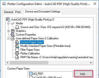 paper sizes. To do so, click Properties in the Page Setup dialog box.