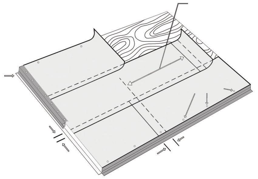 3. DECK PREPARATION The roof deck surface must be level to ensure the quality of the entire exterior.