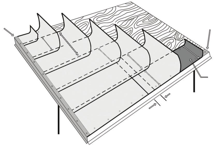 Protrusions such as roof vents, eaves, and angular parts where the roof and wall intersect must be plastered around precisely and smoothly to facilitate the application of the asphalt shingles and